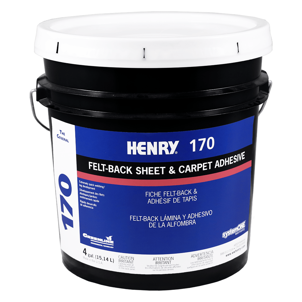 HENRY 170 The General Carpet Adhesive quick webbing